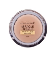 Meikkivoide hyaluronihapolla Max Factor Miracle Touch SPF30, 11,5 g hinta ja tiedot | Meikkivoiteet ja puuterit | hobbyhall.fi