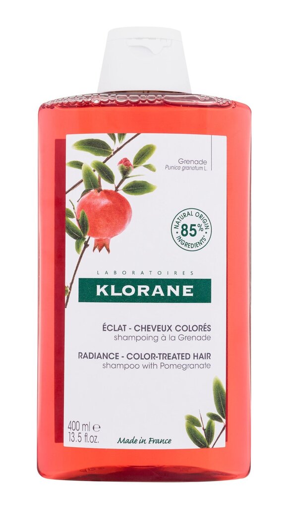 Klorane Radiance color shampoo- 400 ml hinta ja tiedot | Shampoot | hobbyhall.fi