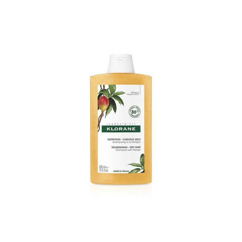 Ravitseva shampoo Klorane Nutrition 400 ml hinta ja tiedot | Shampoot | hobbyhall.fi
