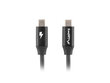Lanberg USB Type-C, 1,8 m hinta ja tiedot | Kaapelit ja adapterit | hobbyhall.fi