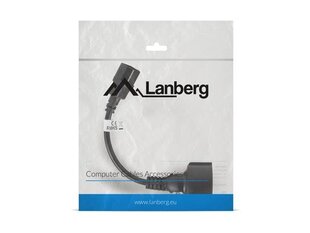 Lanberg CA C14E 10CC 0018 BK hinta ja tiedot | Lanberg Tietokoneet ja pelaaminen | hobbyhall.fi