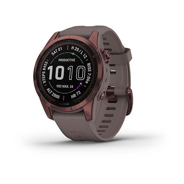 Garmin fēnix® 7S Sapphire Solar Edition GPS-monilajikello 010-02539-29 hinta ja tiedot | Älykellot | hobbyhall.fi