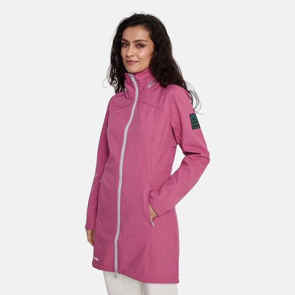 Huppa naisten softshell parka AVA, fuksia