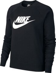 Naisten collegepaita Nike Sportswear Essential, musta hinta ja tiedot | Naisten hupparit, collegepaidat ja villapaidat | hobbyhall.fi