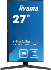 iiyama ProLite XUB2796QSU-B1 27" 2K Ultra HD Musta hinta ja tiedot | Näytöt | hobbyhall.fi