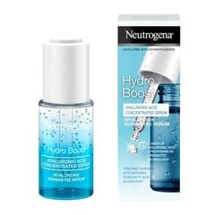 NEUTROGENA Hydro Boost -hyaluronihappokonsentraatti, 15 ml hinta ja tiedot | Kasvoöljyt ja seerumit | hobbyhall.fi