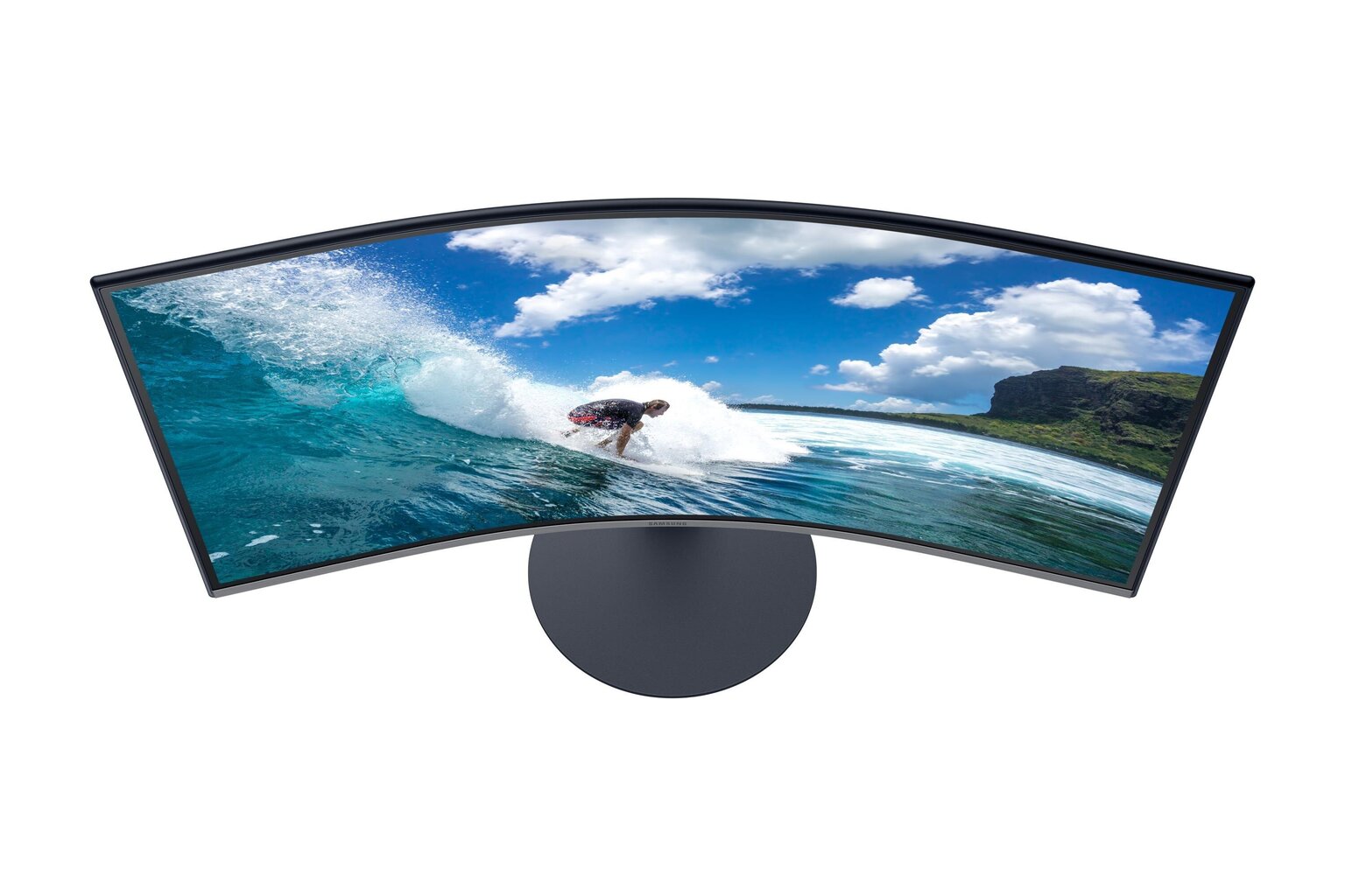 Samsung 32" kaarefa Full HD näyttö LC32T550FDRXEN hinta ja tiedot | Näytöt | hobbyhall.fi