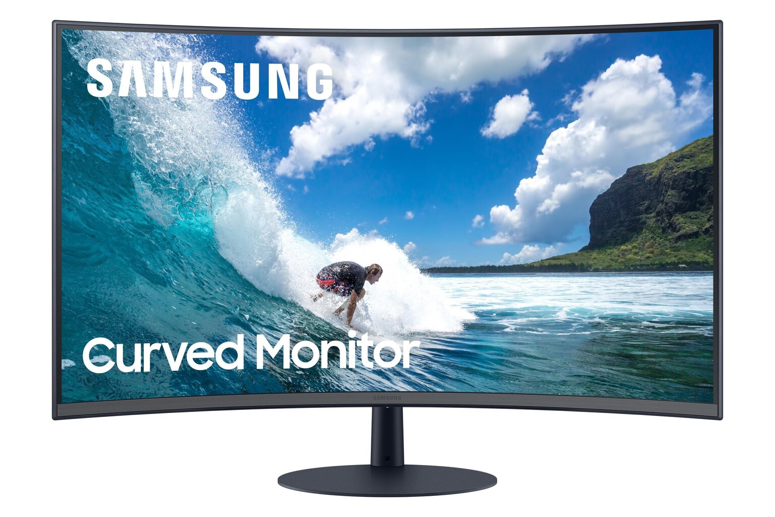 Samsung 32" kaarefa Full HD näyttö LC32T550FDRXEN hinta ja tiedot | Näytöt | hobbyhall.fi