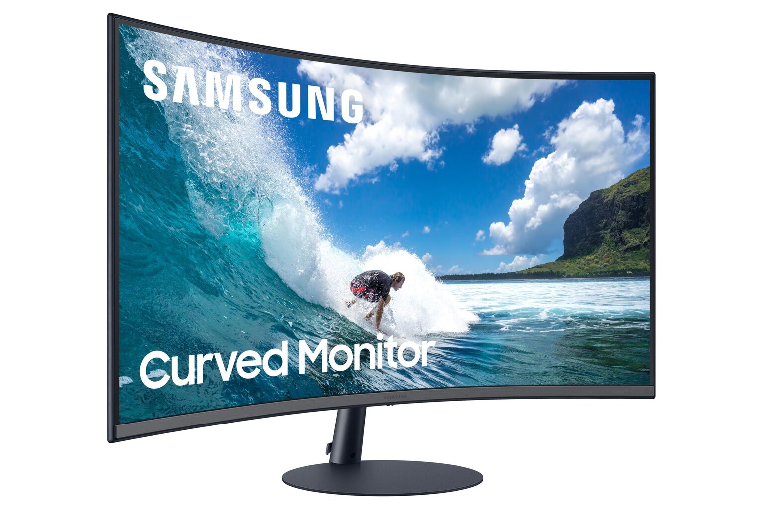 Samsung 32" kaarefa Full HD näyttö LC32T550FDRXEN hinta ja tiedot | Näytöt | hobbyhall.fi