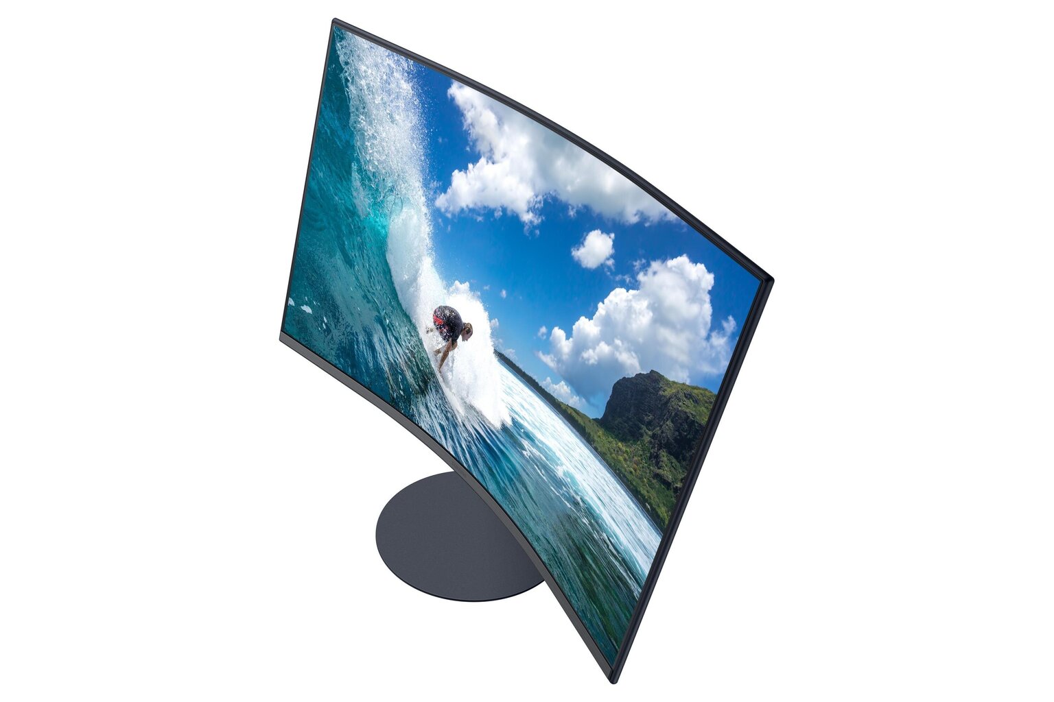 Samsung 32" kaarefa Full HD näyttö LC32T550FDRXEN hinta ja tiedot | Näytöt | hobbyhall.fi