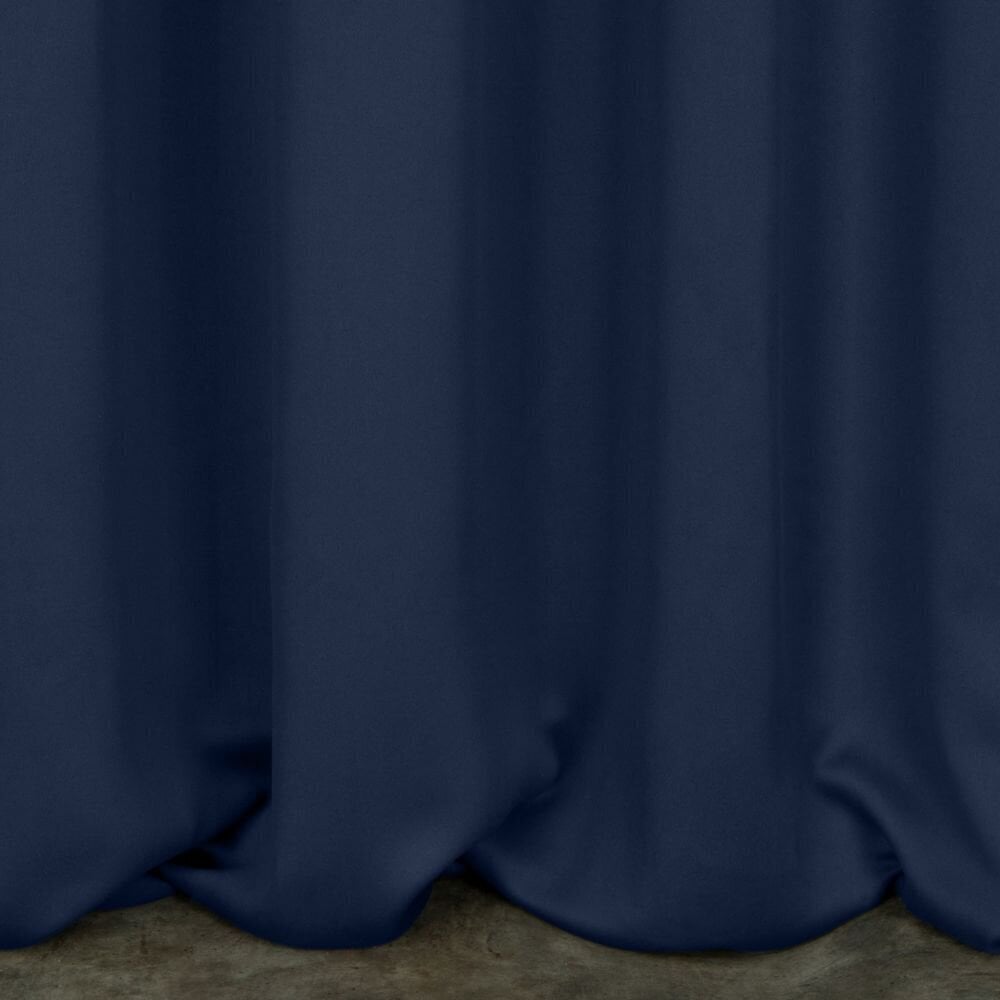 Logan -pimennysverho, tummansininen, 140 x 270 cm, 1 kpl hinta ja tiedot | Verhot | hobbyhall.fi