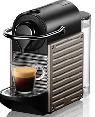 Nespresso Pixie Titan, hopea hinta ja tiedot | Nespresso Kodinkoneet ja kodinelektroniikka | hobbyhall.fi