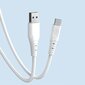 Dudao USB - USB Type C 6A -kaapeli 1 m valkoinen (TGL3T) hinta ja tiedot | Puhelinkaapelit | hobbyhall.fi