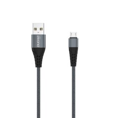 Dudao USB - micro USB 6A kaapeli 1 m harmaa (TGL1M) hinta ja tiedot | Puhelinkaapelit | hobbyhall.fi