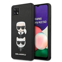 Puhelinkuori Karl Lagerfeld KLHCSA22SAKICKCBK A22 5G A226 hinta ja tiedot | Puhelimen kuoret ja kotelot | hobbyhall.fi