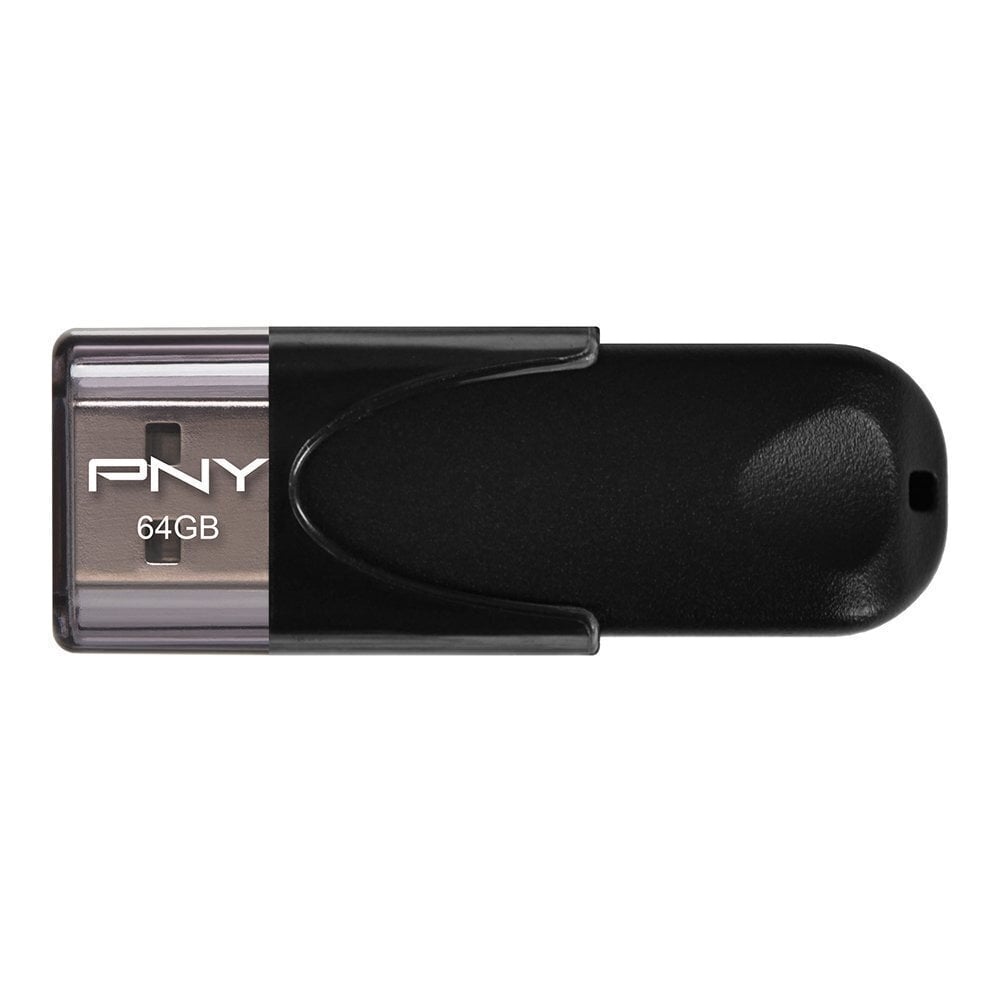 Muistitikku PNY Attaché 4 USB 2.0 64 Gt, musta hinta ja tiedot | Muistitikut | hobbyhall.fi