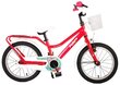 Lasten polkupyörä Volare Brilliant 16", punainen, 91662 hinta ja tiedot | Polkupyörät | hobbyhall.fi