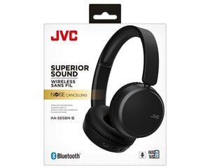 JVC HA-S65BN-B Wireless Bluetooth Black hinta ja tiedot | Kuulokkeet | hobbyhall.fi