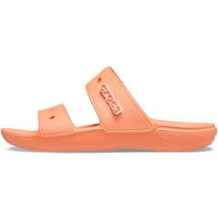 Crocs™ sandaalit CLASSIC, koralli hinta ja tiedot | Naisten sandaalit ja tossut | hobbyhall.fi