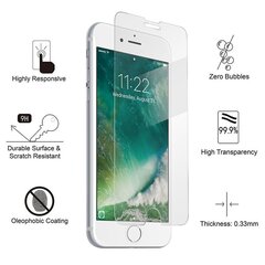 Mocco Tempered Glass Screen Protector Apple iPhone 8 hinta ja tiedot | Näytönsuojakalvot ja -lasit | hobbyhall.fi