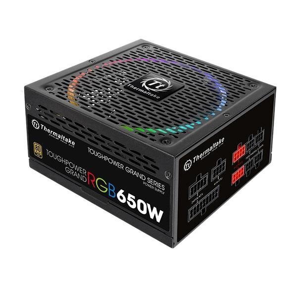 Thermaltake Toughpower Grand RGB 650W (PS-TPG-0650FPCGEU-R) hinta ja tiedot | Virtalähteet | hobbyhall.fi