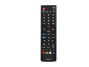 HQ LXP5637 TV remote control LG AKB73715637 3D Black hinta ja tiedot | TV-lisätarvikkeet | hobbyhall.fi