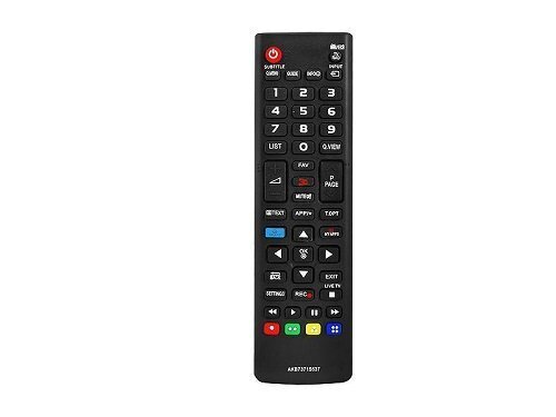 HQ LXP5637 TV remote control LG AKB73715637 3D Black hinta ja tiedot | TV-lisätarvikkeet | hobbyhall.fi