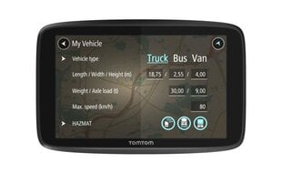 Autonavigaattori TOMTOM GO PRO 6200 hinta ja tiedot | GPS-laitteet | hobbyhall.fi
