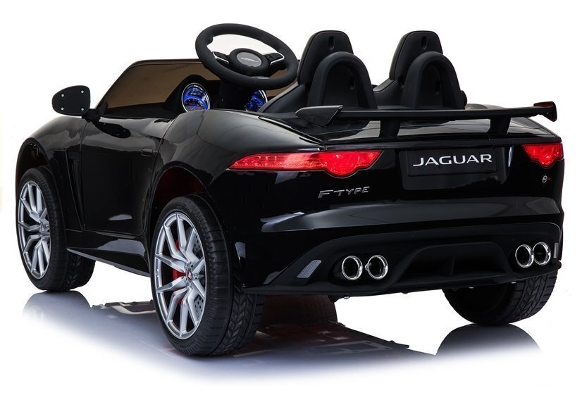 Yksipaikkainen sähköauto lapsille Jaguar F-Type, musta hinta ja tiedot | Lasten sähköautot | hobbyhall.fi