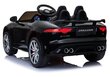 Yksipaikkainen sähköauto lapsille Jaguar F-Type, musta hinta ja tiedot | Lasten sähköautot | hobbyhall.fi