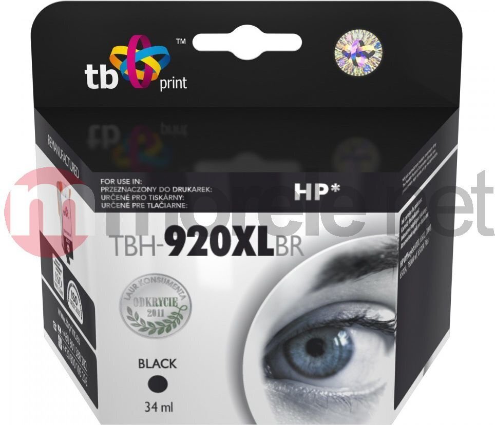 TB Print TBH920XLBR mustekasetti mustesuihkutulostimiin hinta ja tiedot | Mustekasetit | hobbyhall.fi