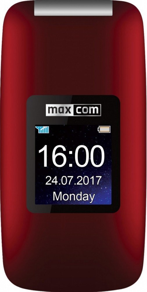 Maxcom Comfort MM824, Red hinta ja tiedot | Matkapuhelimet | hobbyhall.fi