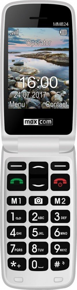 Maxcom Comfort MM824, Red hinta ja tiedot | Matkapuhelimet | hobbyhall.fi