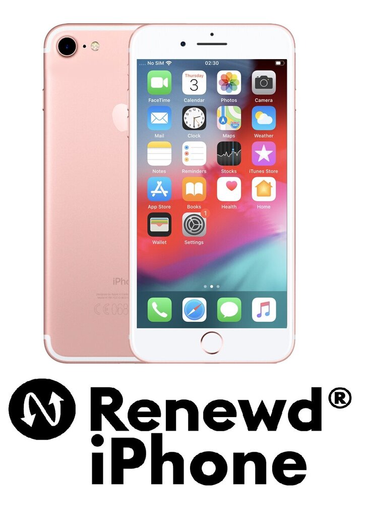 Tehdashuollettu puhelin Apple iPhone 7 32GB Rose Gold hinta ja tiedot | Matkapuhelimet | hobbyhall.fi