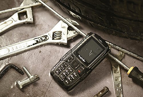 RugGear RG129, Dual SIM, Black hinta ja tiedot | Matkapuhelimet | hobbyhall.fi