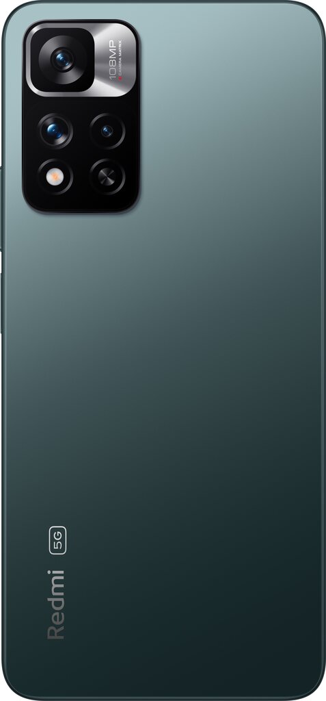 Xiaomi Redmi Note 11 Pro+ 5G Dual SIM 6/128GB,MZB0A9TEU Forest Green hinta ja tiedot | Matkapuhelimet | hobbyhall.fi