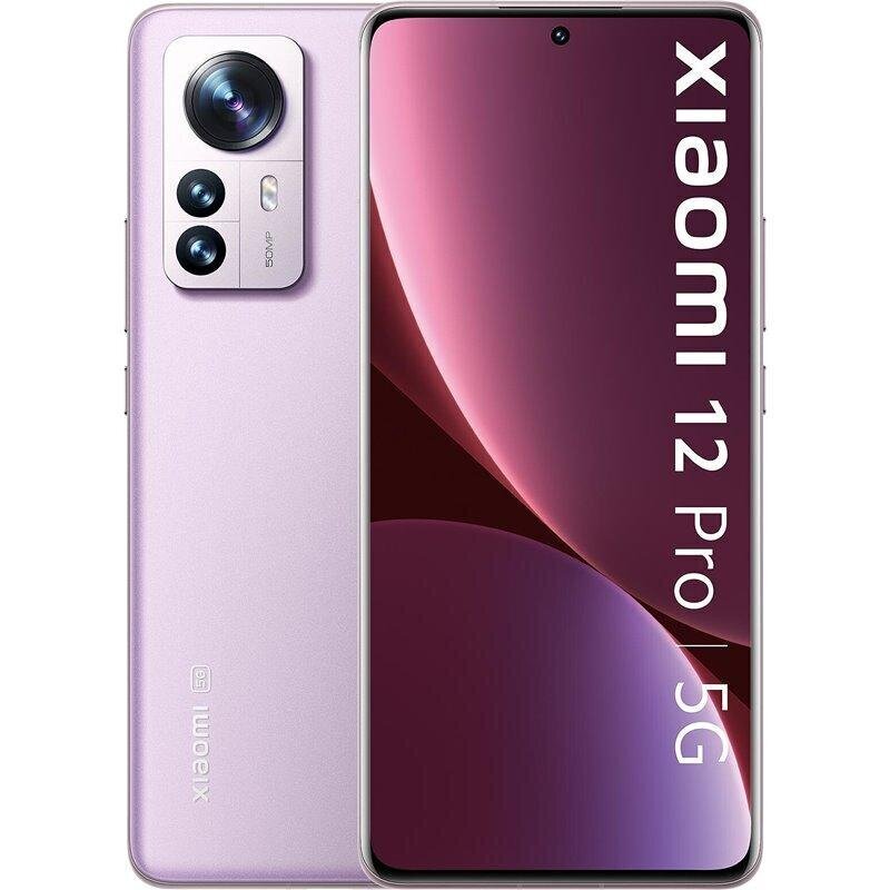 Xiaomi 12 Pro 12/256GB Dual SIM Purple MZB0ADNEU hinta ja tiedot | Matkapuhelimet | hobbyhall.fi