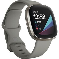 Fitbit Versa Sense Sage Grey Silver FB512SRSG hinta ja tiedot | Älykellot | hobbyhall.fi