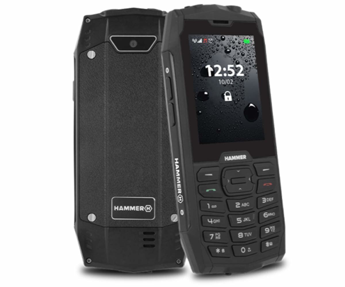 MyPhone Hammer 4, Dual Sim, Black (LT, LV, EE) hinta ja tiedot | Matkapuhelimet | hobbyhall.fi