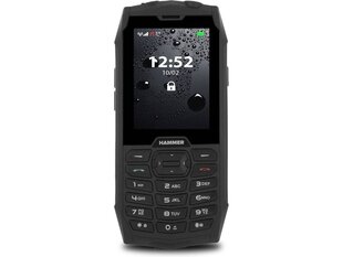 MyPhone Hammer 4, Dual Sim, Black (LT, LV, EE) hinta ja tiedot | MyPhone Puhelimet, älylaitteet ja kamerat | hobbyhall.fi