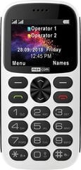 Maxcom Comfort MM471, Dual SIM, White hinta ja tiedot | Matkapuhelimet | hobbyhall.fi