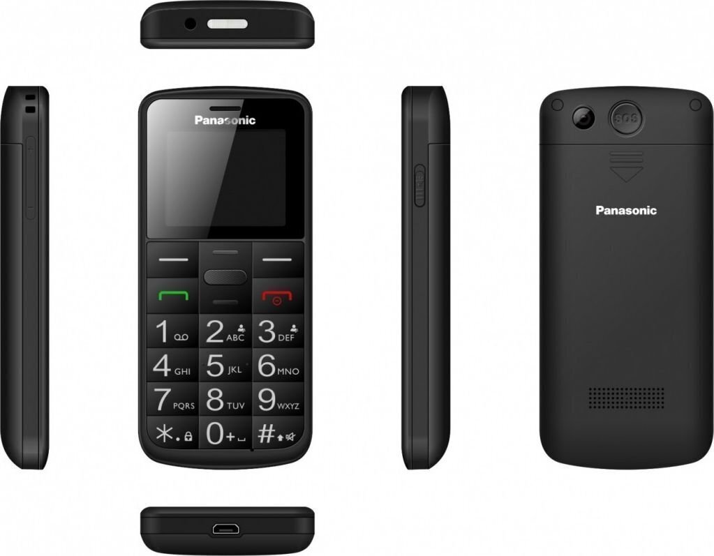 Panasonic KX-TU110EXB hinta ja tiedot | Matkapuhelimet | hobbyhall.fi