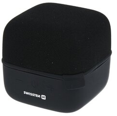 Swissten CUBE Portable Bluetooth Speaker / 10W / Micro SD / Black hinta ja tiedot | Kaiuttimet | hobbyhall.fi