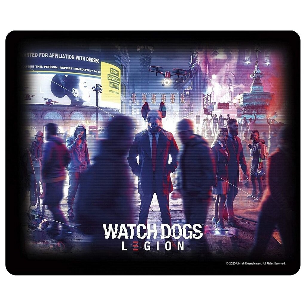 ABYstyle Mouse Pad Watch Dogs Legion Group hinta ja tiedot | Pelien oheistuotteet | hobbyhall.fi