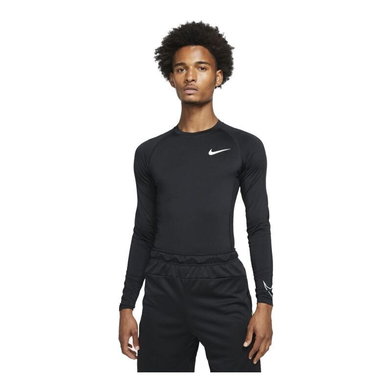 Nike miesten treenipaita NP DF TIGHT TOP LS, musta hinta ja tiedot | Miesten urheiluvaatteet | hobbyhall.fi