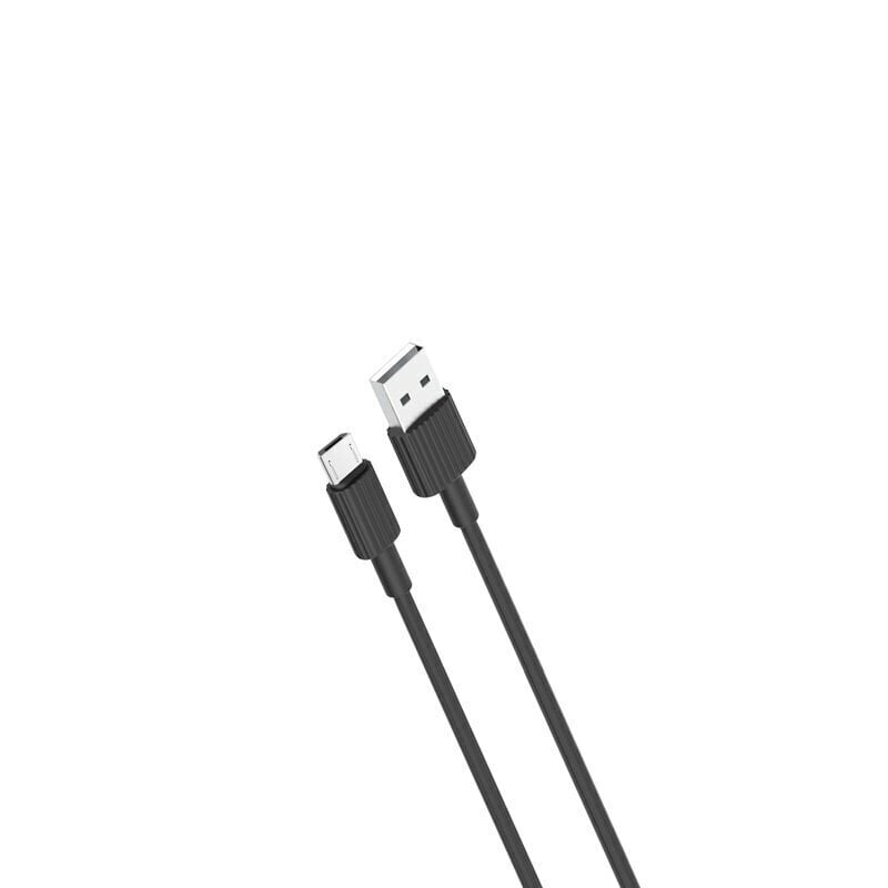 Puhelimen kaapeli XO NB156 USB - microUSB 1,0 m 2.4A hinta ja tiedot | Puhelinkaapelit | hobbyhall.fi