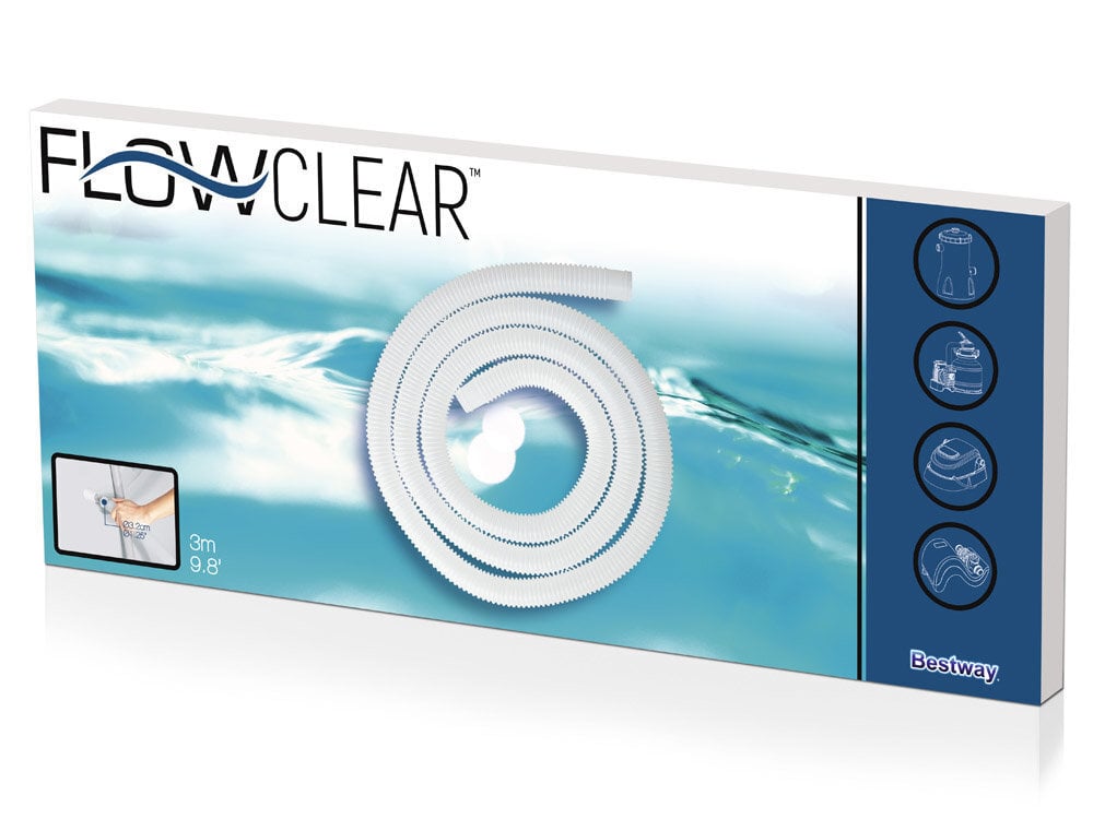 Bestway Flowclear vaihtoletku 32 mm hinta ja tiedot | Uima-altaan suodattimet | hobbyhall.fi