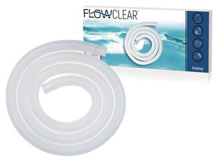 Letku suodattimelle Bestway Flowclear, 3m / 32mm, valkoinen hinta ja tiedot | Uima-altaan suodattimet | hobbyhall.fi