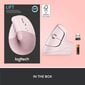 Logitech LOGI LIFT langaton hiiri , rose/dark rose hinta ja tiedot | Hiiret | hobbyhall.fi