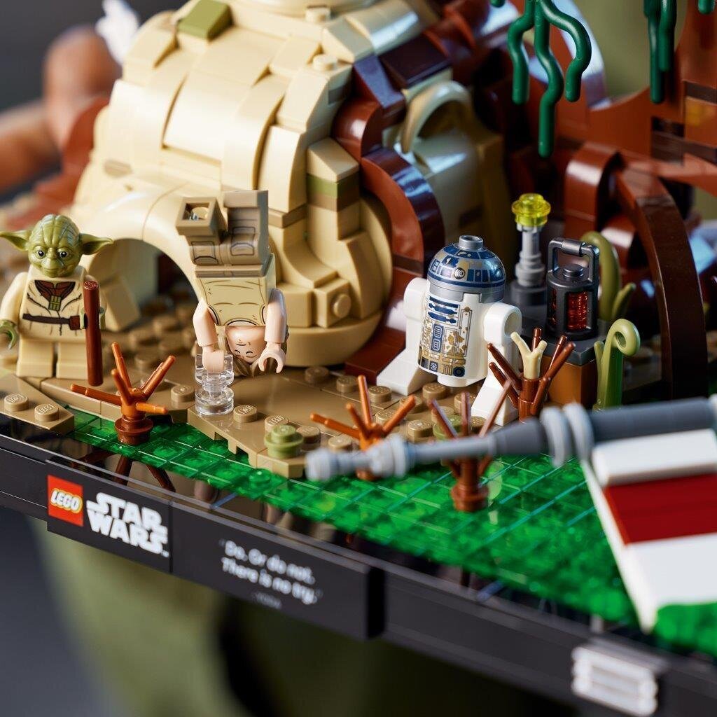 75330 LEGO® Star Wars Dagobah™ Jedi™ Training Diorama hinta ja tiedot | LEGOT ja rakennuslelut | hobbyhall.fi